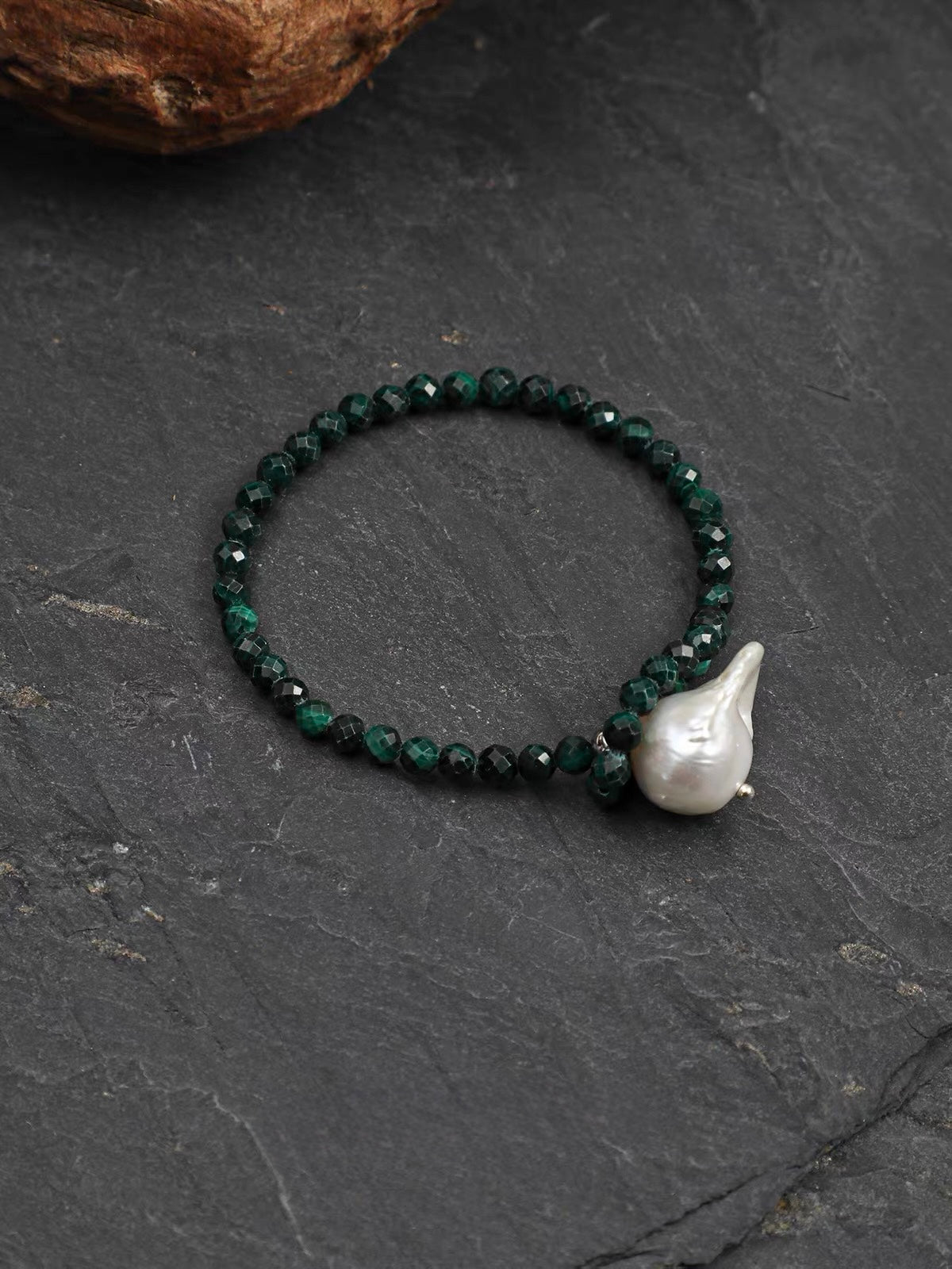 Emerald Veil Bracelet