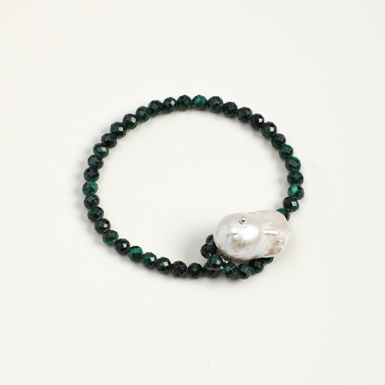 Emerald Veil Bracelet